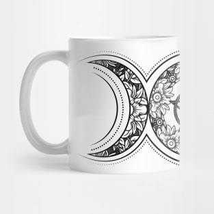 Triple Moon - Triple Goddess Ornament Mug